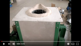 Bronze melting furnace 50kg-100kg from cooldo
