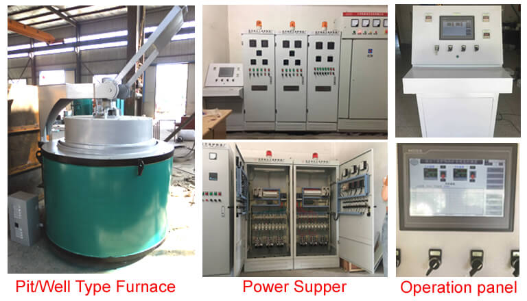 electric resistance gas nitriding furnace