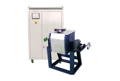 10-100kg Manual tilting induction furnace 