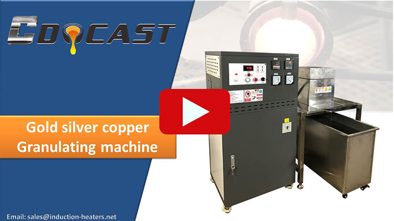 Gold Silver Copper Granulating Machine