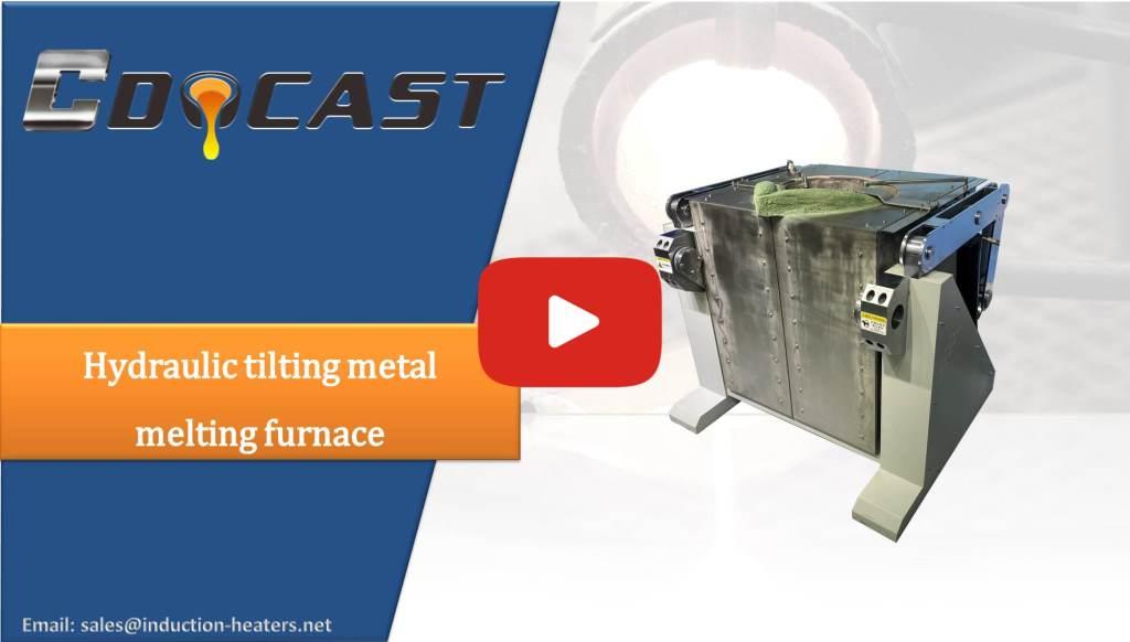 Hydraulic tilting metal melting furnace-Product shows