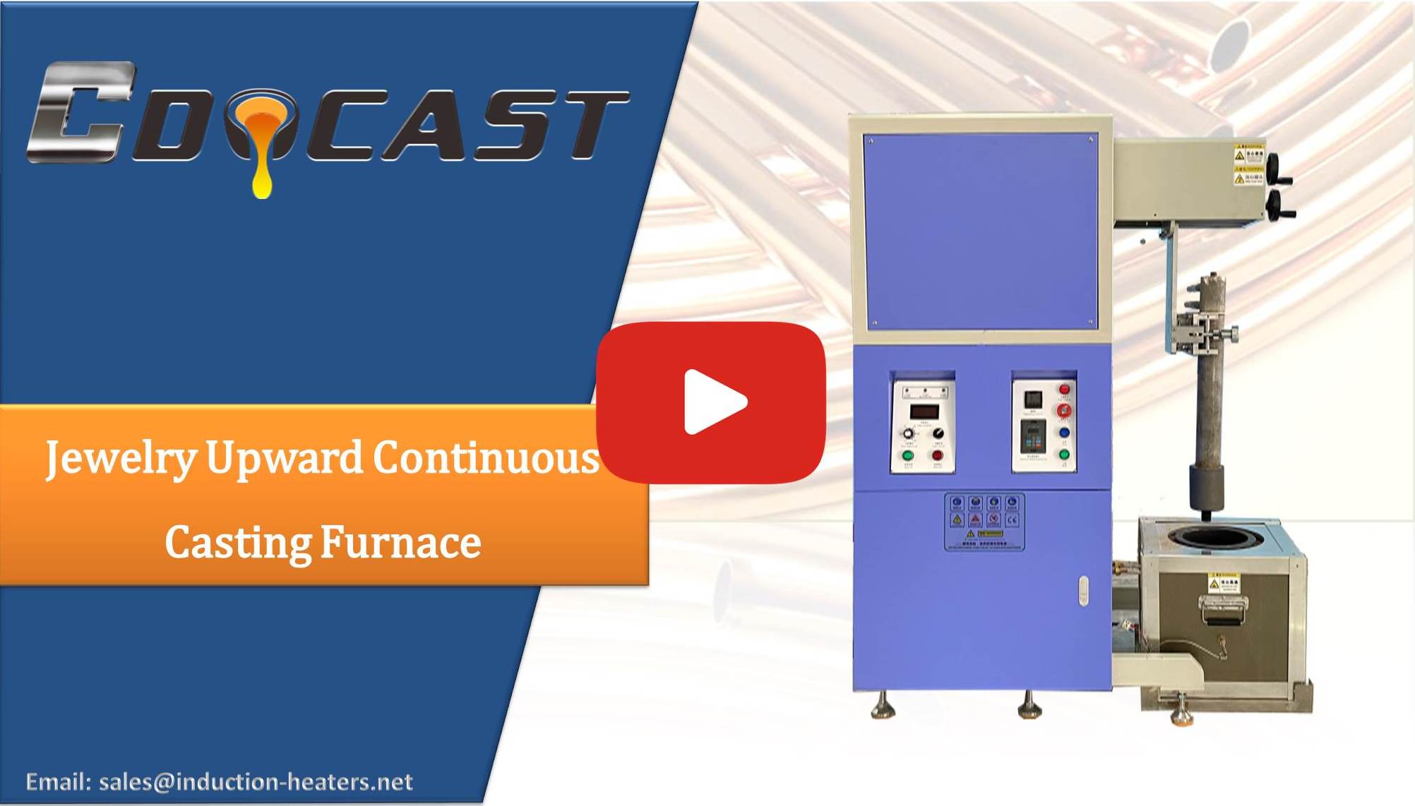 upward continuous casting equipment