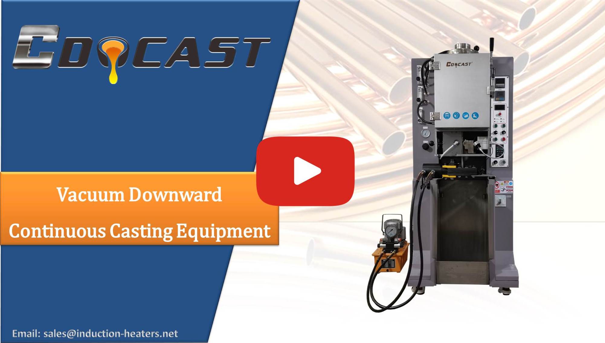 vacuum continuous casting equipment